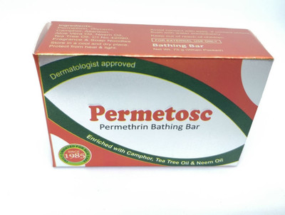 

PeRMETOSC Permethrin Soap With Tea Tree Oil & Neem Oil(75 g)
