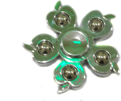 

Manthan FIDGET SPINNER FOR KIDS AND ADULTS MADE OF METAL LONG LASTING SPIN(Silver)