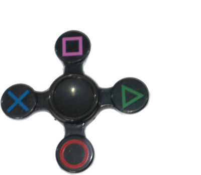 

Manthan FIDGET SPINNER FOR KIDS AND ADULTS MADE OF PLASTIC LONG LASTING SPIN(Black)