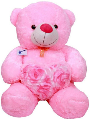 

Startime OME TEDDY BEAR COLOR PINK SOFT TOYS - 10 cm(Pink)