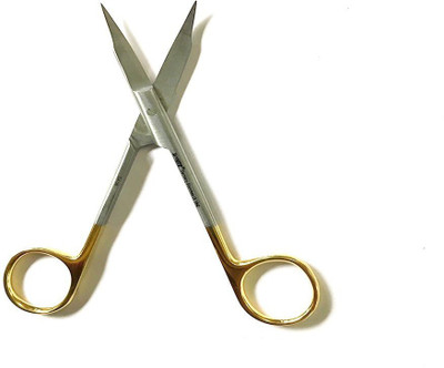 

SS White Goldman Fox “Curved Tungsten Carbide Scissors(Sharp/Sharp Blades)