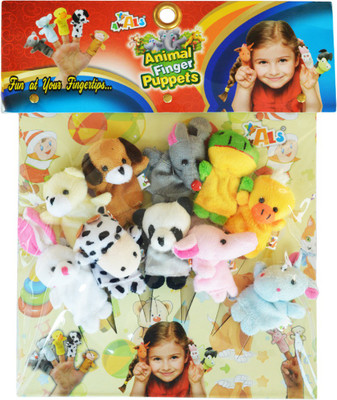 

Toys Factory Cute Animal Finger Puppet, Multi Color Finger Puppets