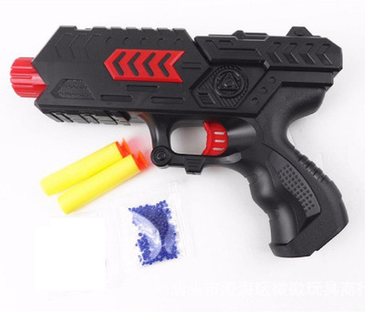 

VShine Toy Pistol Powerful Colt Revolver with 2 in1 Shooting mode(Black)