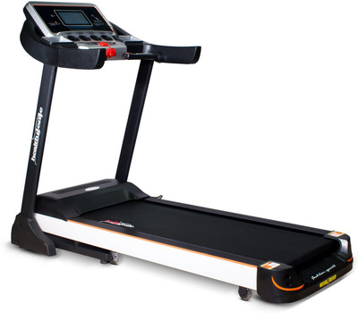 

Healthgenie Commercial Motorized Treadmill 4612C with Auto Incline and Silicone Lubricant, Max Speed 16 Kmph Treadmill