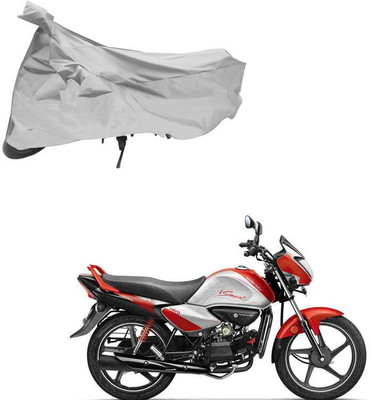 

AutoKraftZ Two Wheeler Cover for Hero(Super Splendor, Silver)