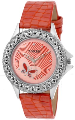 TOREK Diamond Studded Fancy Pink Dial Original Brand JHHJFGJGJGJ 2307 Watch  - For Women   Watches  (Torek)