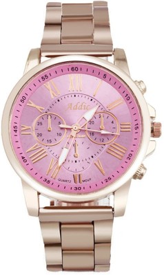 Geneva Bold & Beautiful Pink & Rose Gold Watch  - For Women   Watches  (Geneva)