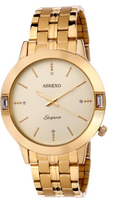 Abrexo Abx-GT0155GOLD-Gents Exclusive Wedding Collection Partywear Design Tycoon Series Watch  - For Men   Watches  (Abrexo)