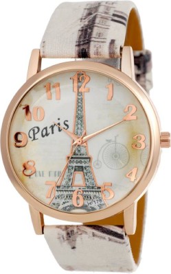 KNACK attractive Eiffel Tower design upcoming stylish bracelet leather belt paris love women T6 Watch  - For Girls   Watches  (KNACK)