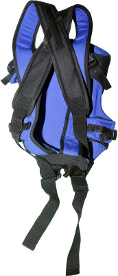 

Chinmay Kids PREMIUM SOFT STUFF MULTI POSITION Baby Carrier(Blue, Black, Front carry facing out), Black;blue