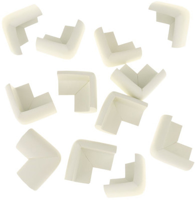 

SYGA Pack Of 12 White Thick Baby Child Infant Kids Safety Safe Table Desk Corner Edge Cushions Guard Protector(White)