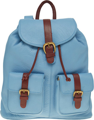 

Leatherworld College Backpack 11.5 L Backpack(Blue)