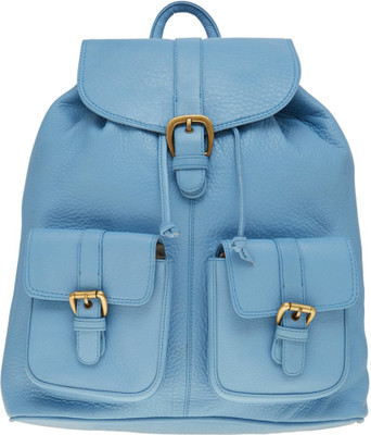 

Leatherworld College Backpack 11.5 L Backpack(Blue)
