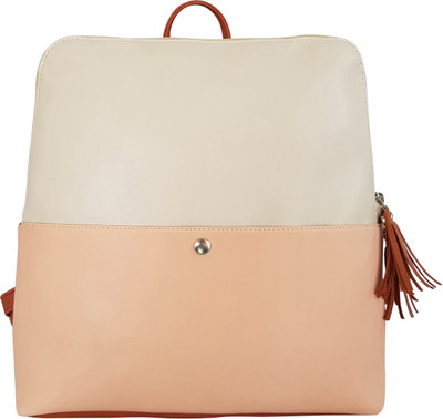 

Toteteca Bag Works Toteteca Simple Backpack 4 L Backpack(Pink), Peach