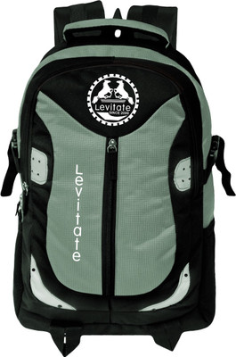 

Levitate ELBRUS 29 L Backpack(Green, Black), Black grey