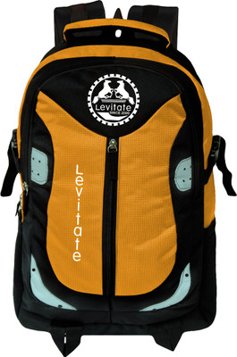 

Levitate ELBRUS 29 L Backpack(Yellow, Black), Black yellow
