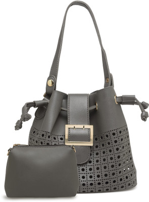

Kielz HB17-064-2 Shoulder Bag(Grey, 10 L)