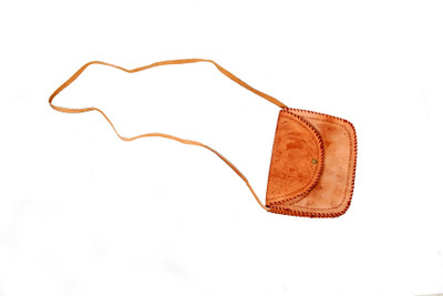 

Khushi K.B.Art Waterproof Sling Bag(Brown, 4 inch)