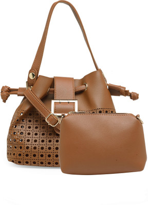 

Kielz HB17-6616 Shoulder Bag(Brown, 5 L)