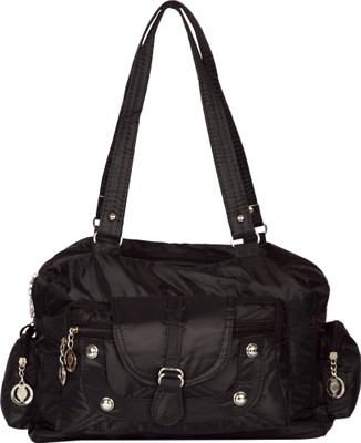 

Exotique HW0009BK Shoulder Bag(Black, 14 inch)