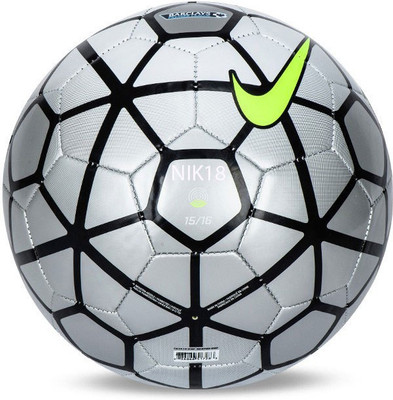 

NIK18 Pitch Silver Premier League Barclays Football - Size: (Pack of 1, Multicolor, White