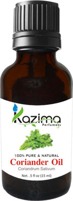 

KAZIMA Coriander Essential Oil (15ml) 100% Pure Natural For Skin care & Hair treatment(15 ml)