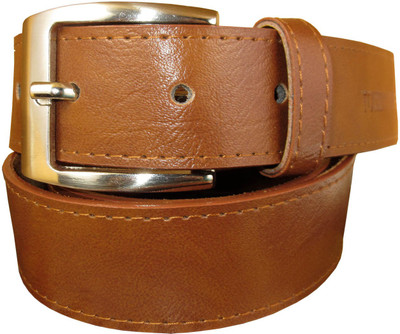 

urfashion Men Casual, Party, Formal, Evening Tan Canvas, Artificial Leather Belt