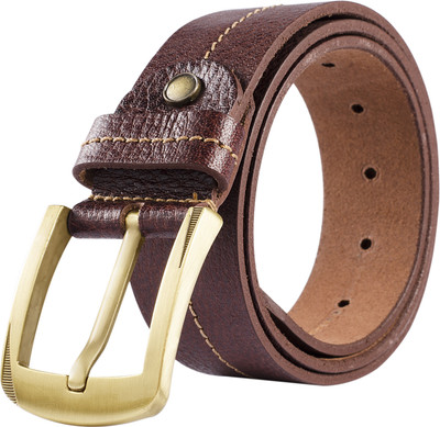 

Vener Fabica Men Casual, Evening, Formal, Party Brown Genuine Leather Belt