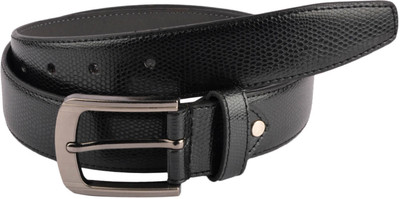 

Baluchi Men Formal Black Artificial Leather Belt