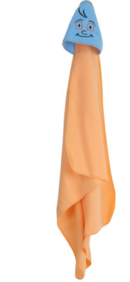 

First Trend Cartoon  Hooded Baby Blanket(Polyester, Peach