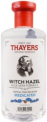 

Thayers Medicated Witch Hazel Astringent with Aloe Vera(354 ml)