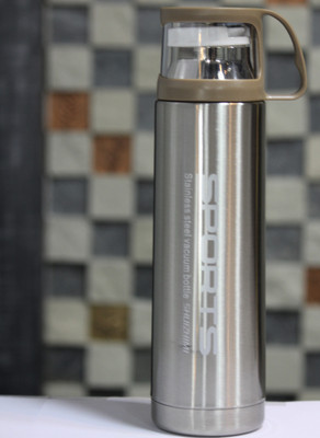 Carrera KUPPA-SPORTZ Bringing cutting-edge active sports bottles that are ideal not just for athletes but for anyone trying to reach their fitness goals. ADDITINALLY A LID WHICH IS A CUP! 500 ml Flask(Pack of 1, Steel/Chrome) available at flipkart for Rs.539
