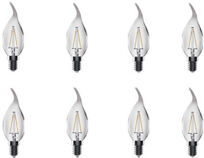 

Opple 4 W Candle E14 LED Bulb(Yellow, Pack of 8)