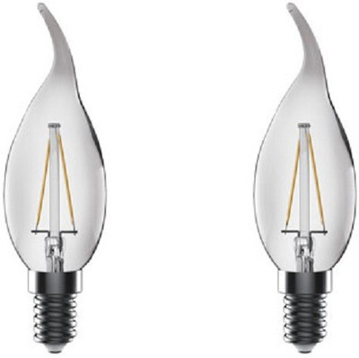 Opple 4 W Candle E14 LED Bulb(Yellow, Pack of 2)