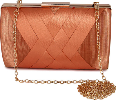

MODISH Party Orange Clutch