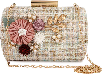 

MODISH Party Beige Clutch