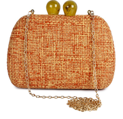 

MODISH Casual Orange Clutch