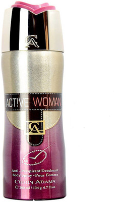 

Chris Adams Active Woman Body Spray - For Women(200 ml)