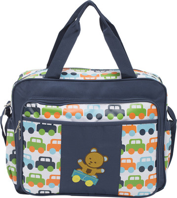 

EZ Life - Animal Safari Pink & Brown - Large Baby Diaper Carry Bag(Pink)
