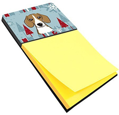 

Caroline's Treasures Pocket-size Note Pad(Winter Holiday Beagle, Yellow)