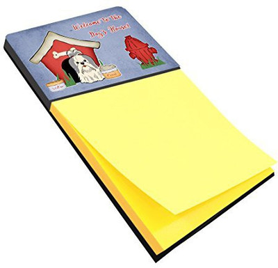 

Caroline's Treasures Pocket-size Note Pad(Dog House, Yellow)