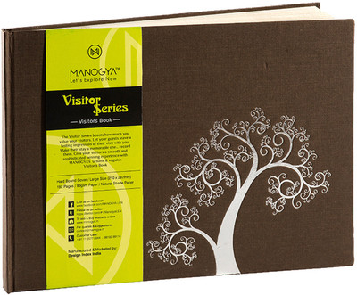 

manogya A4 Visitor's Book(Visitor Series, Multicolor)