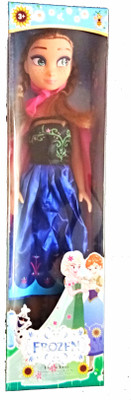 

Debina Store Frozen Doll with Blue dress(Blue)
