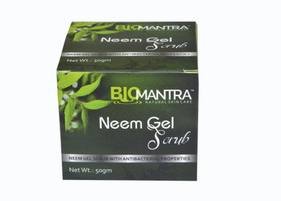 

Biomantra NEEM GEL SCRUB Face Wash(50 g)