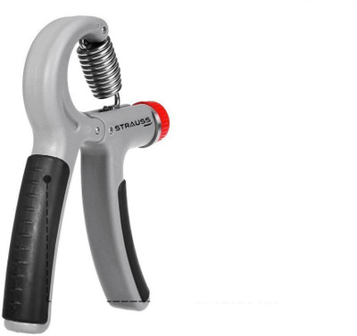 

Strauss Adjustable Hand Grip/Fitness Grip(Grey)