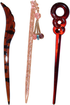 

Bellazaara combo of juda sticks Bun Stick(Multicolor)