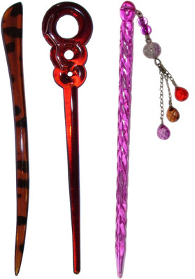 

Bellazaara combo of juda sticks Bun Stick(Multicolor)