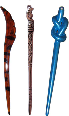

CraftEra combo of juda sticks Bun Stick(Multicolor)