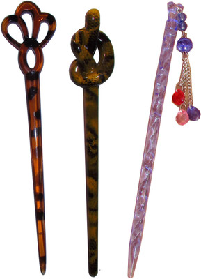 

Kabello Trendy combo of juda sticks Bun Stick(Multicolor)
