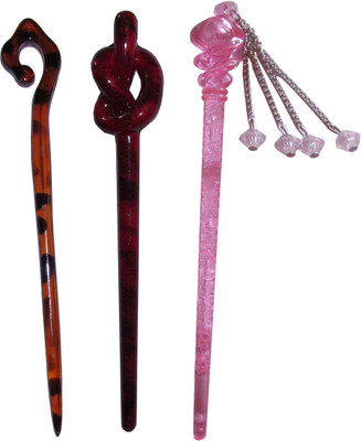 

CraftEra combo of juda sticks Bun Stick(Multicolor)